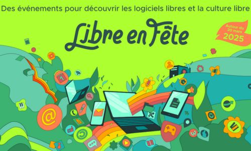 Illustration de l'événement libre en fête, Des événements pour découvrir des logiciels libres et la culture libre