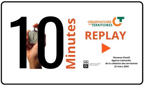 Imagette titre : L'observatoire des territoires présenté par Florence Pinelli